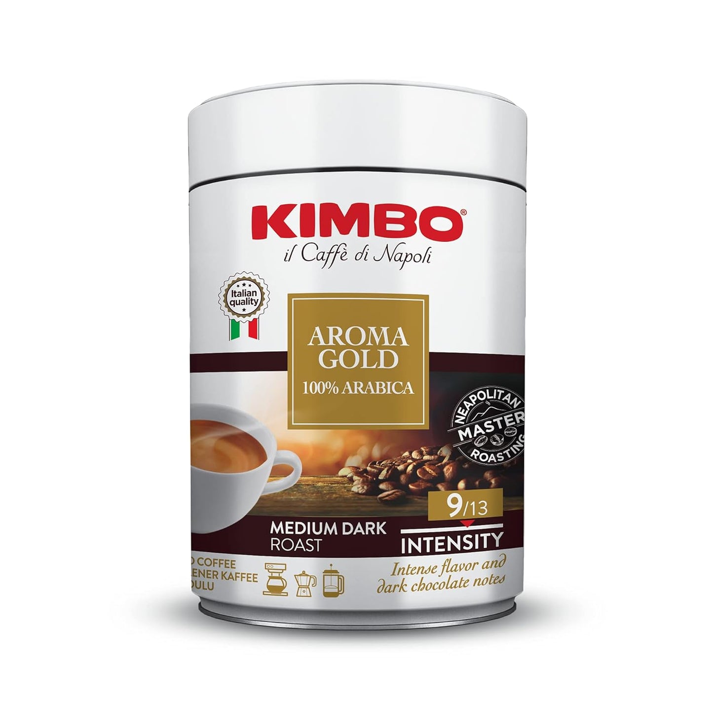 Kimbo-Aroma-Gold-1-Arabica-|-Ground-Coffee-|-Medium-Dark-Roast-|-2008