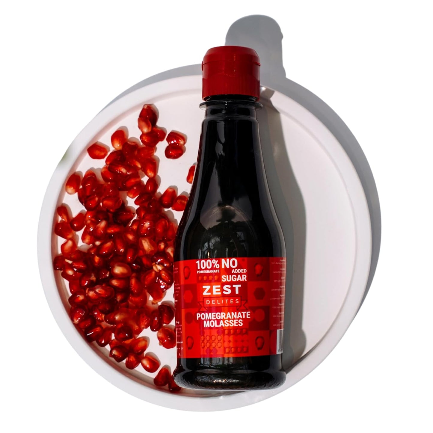 Pomegranate-Molasses-by-Zest-Delites,-No-Sugar-Added,-1-Natural-Mediterranean-Pomegranate-1975