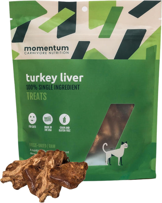 Momentum-Carnivore-Nutrition-Freeze-Dried-Turkey-Liver-Cat-Treats-–-Single-Ingredient,-High-Protein,-All-Natural,-Grain--267