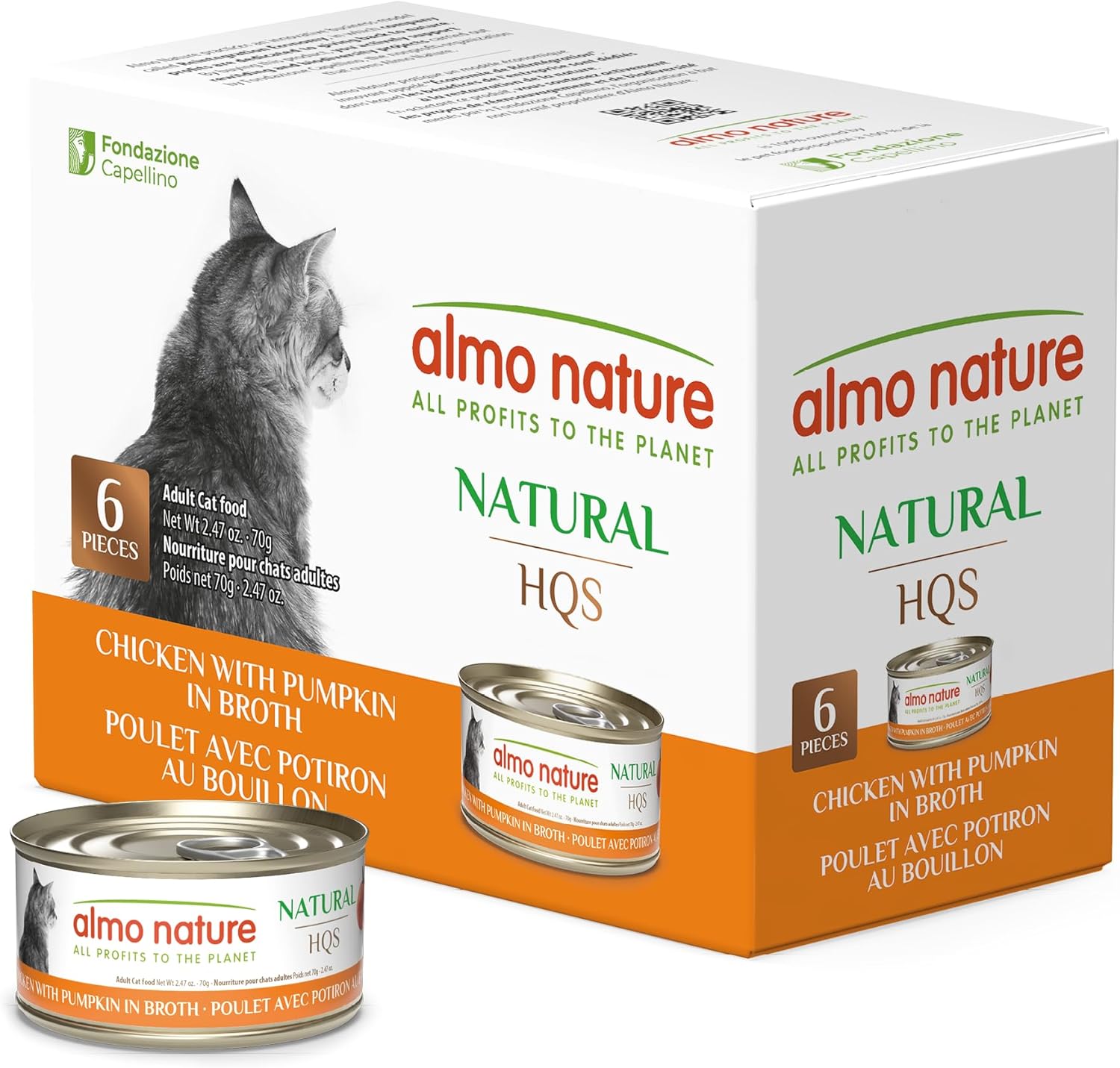 almo-nature-HQS-Natural-Wet-Cat-Food-Chicken-with-Pumpkin,-Grain-Additive----Pack383