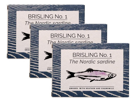 Fangst-Brisling-No.-1-|-Tinned-Nordic-Sardines-Smoked-with-Heather-&-Chamomile-236