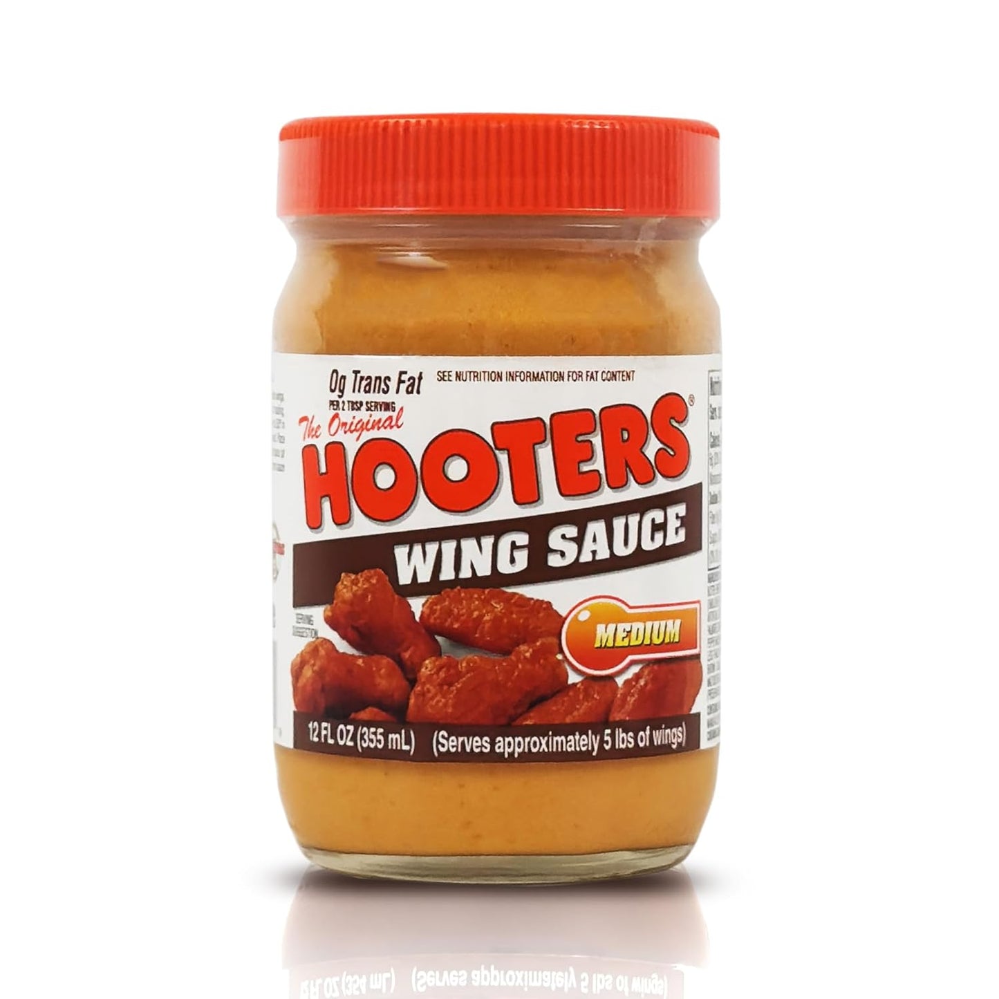 Hooters-Original-Medium-Wing-Sauce,-12-Ounce-(Pack-of-6)-----1001