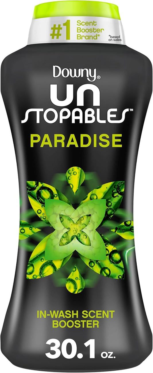 Downy-Unstopables-In-Wash-Laundry-Scent-Booster-Beads,-Paradise,-30.1-oz-3677