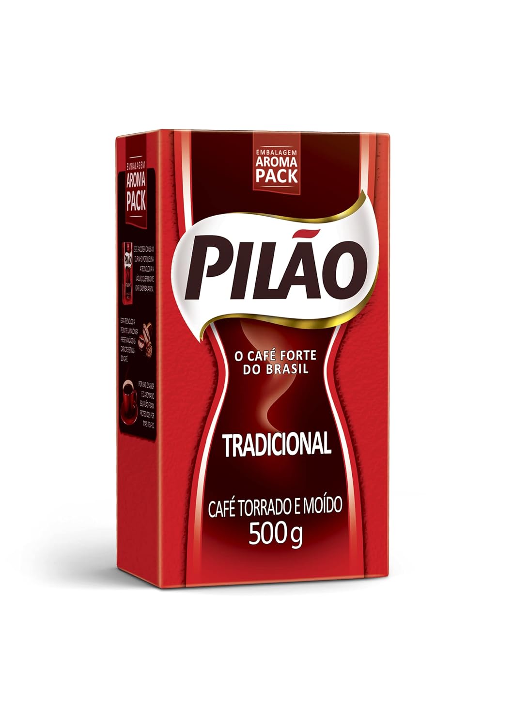 Pilao-Roasted-&-Ground-Coffee,-Café-Pilão-Torrado-E-Moído,-17.6-Oz,-500-2445