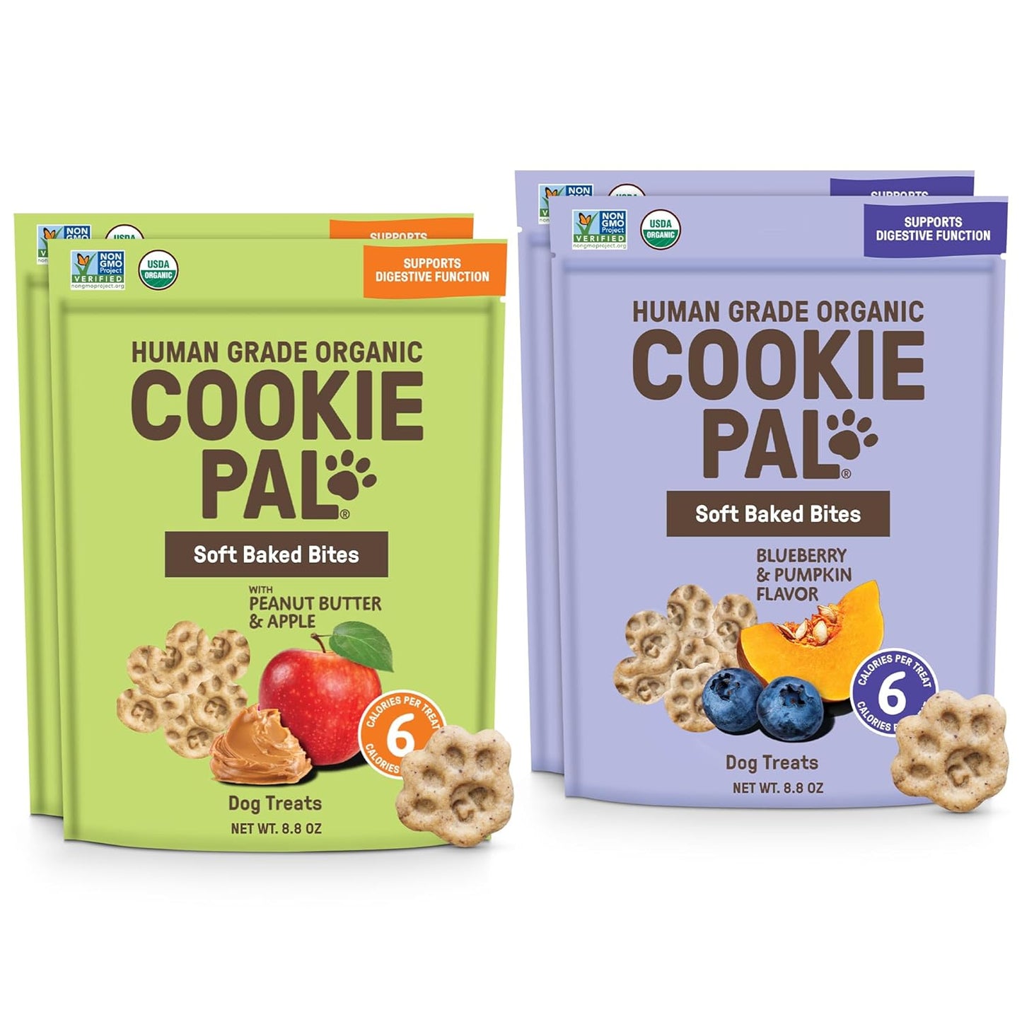 CookiePal-Variety-Pack-Organic-Soft-Dog-Treats-(Peanut-Butter-Apple-&-Pumpkin),-1330