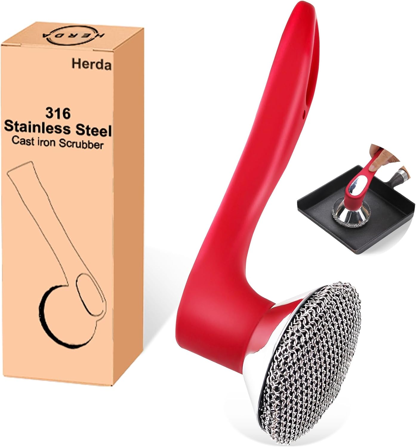 Cast-Iron-Scrubber-with-Ergonomic-Handle&Hanging-Hole--Welded-Fine-Chain-213