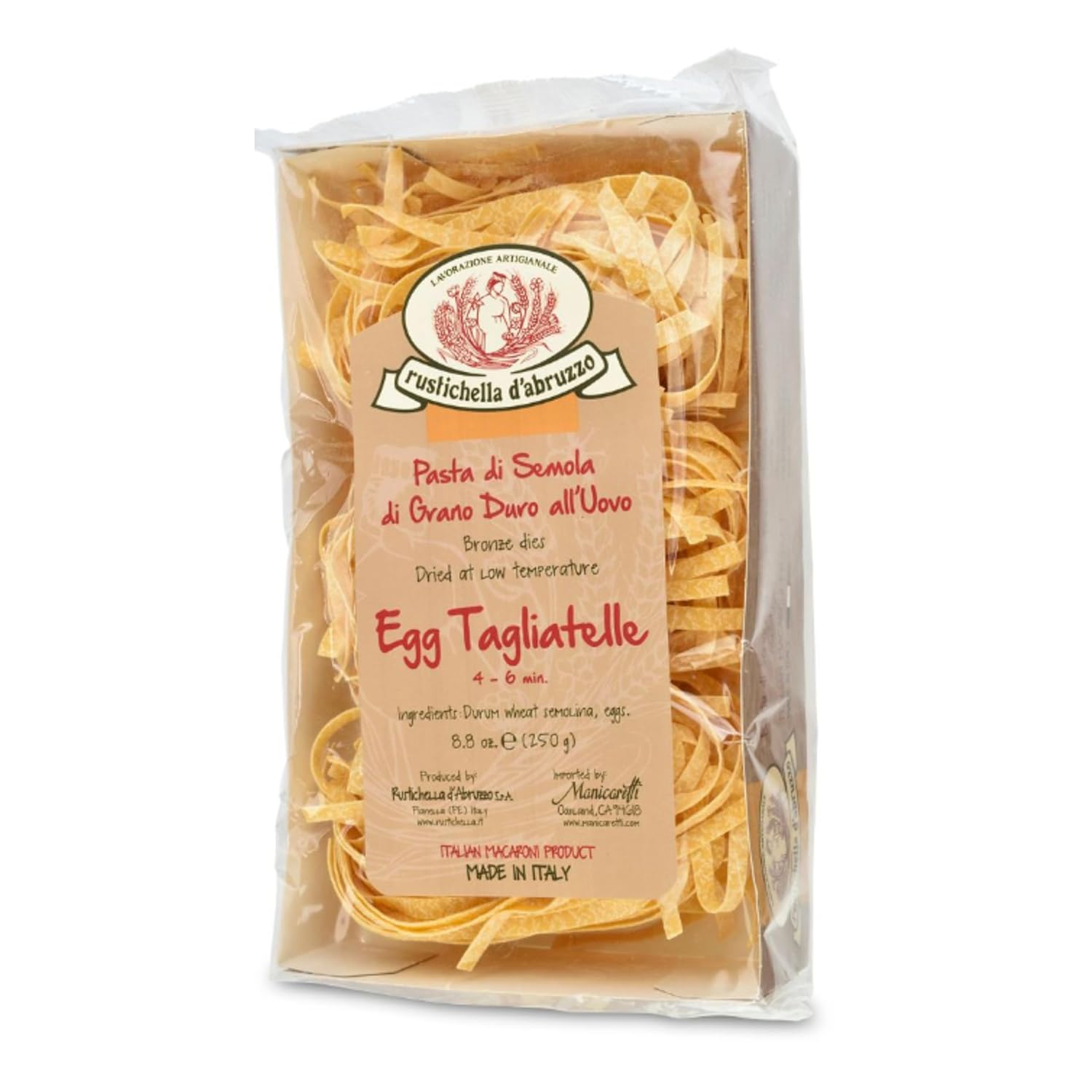 Rustichella-d'Abruzzo-Egg-Tagliatelle---250g-Traditional-Pasta---Italian-594