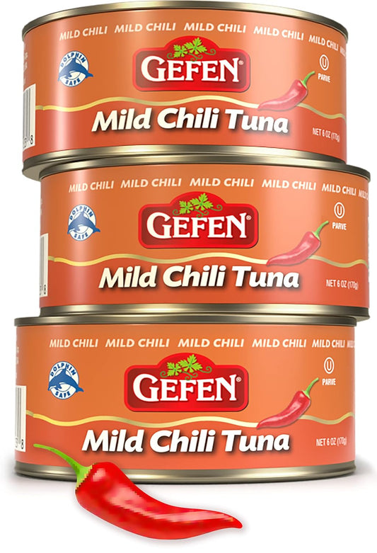 Gefen-Spicy-Chili-Tuna-6oz,-(Mild)-|-3-Pack-|-Perfect-for-Sandwiches,-5