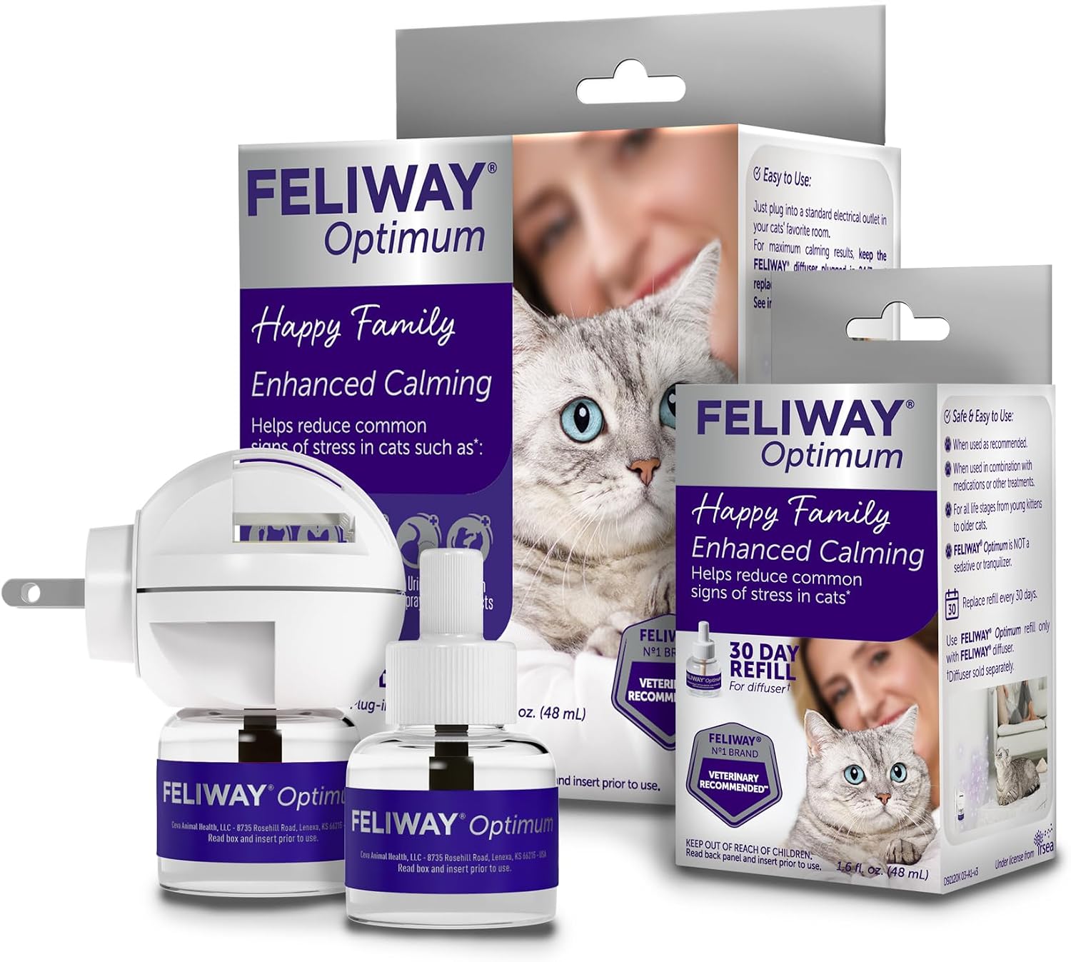 FELIWAY-Optimum-Cat-Calming-Diffuser-Kit-and-1-Pack-Refill-–-Advanced-Support-1616