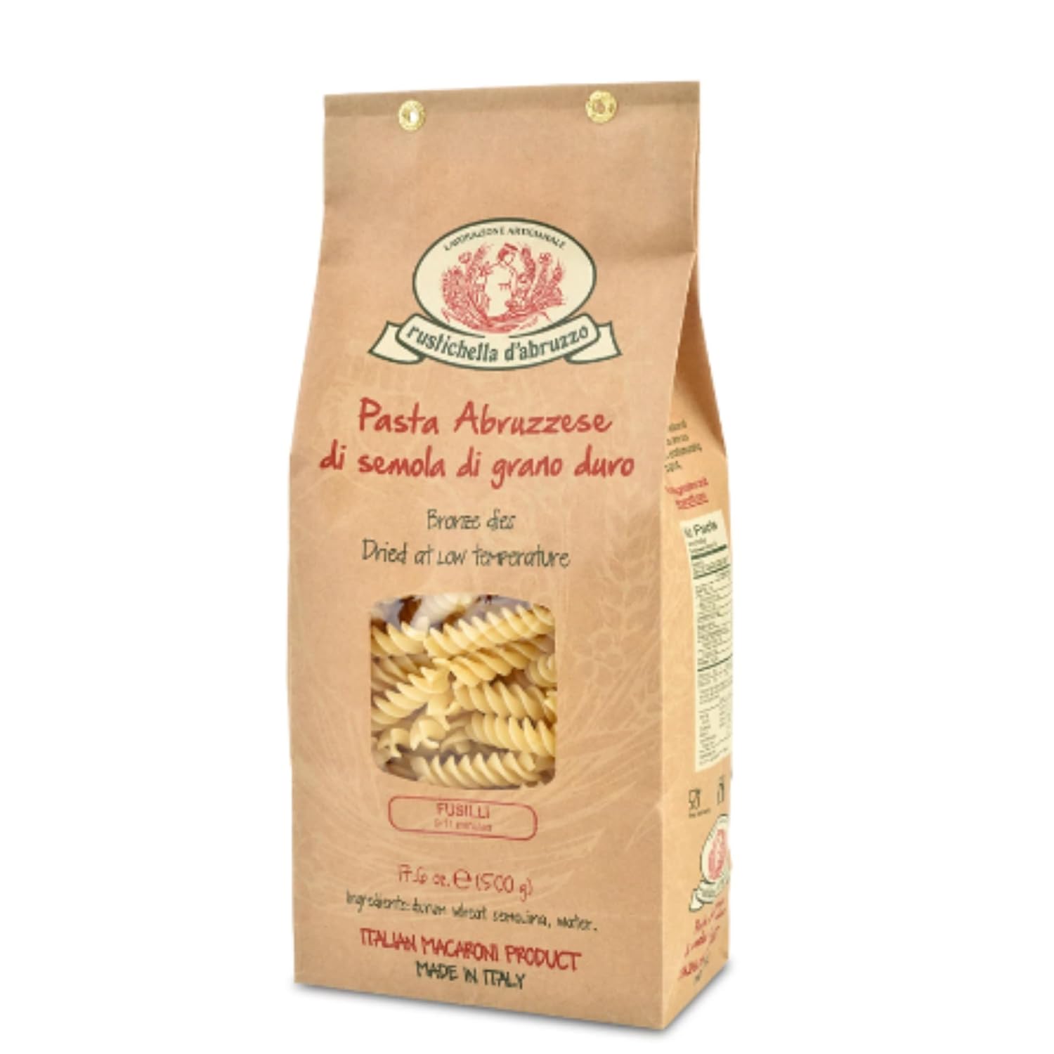 Rustichella-d'Abruzzo-Fusilli---500g-Classic-Spiral-Pasta---from-54
