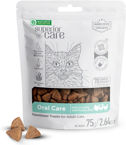 Nature's-Protection-Superior-Care-Cat-Dental-Treats,-Poultry-2.64oz-----1092