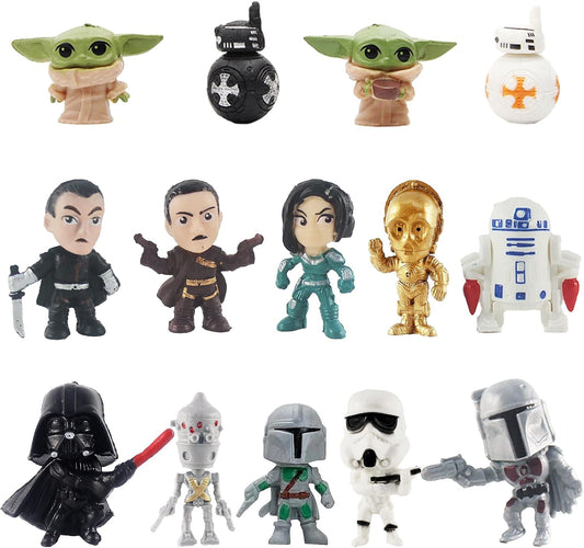 14-PCS-Action-Figures-Christmas-Decoration-Cake-3315