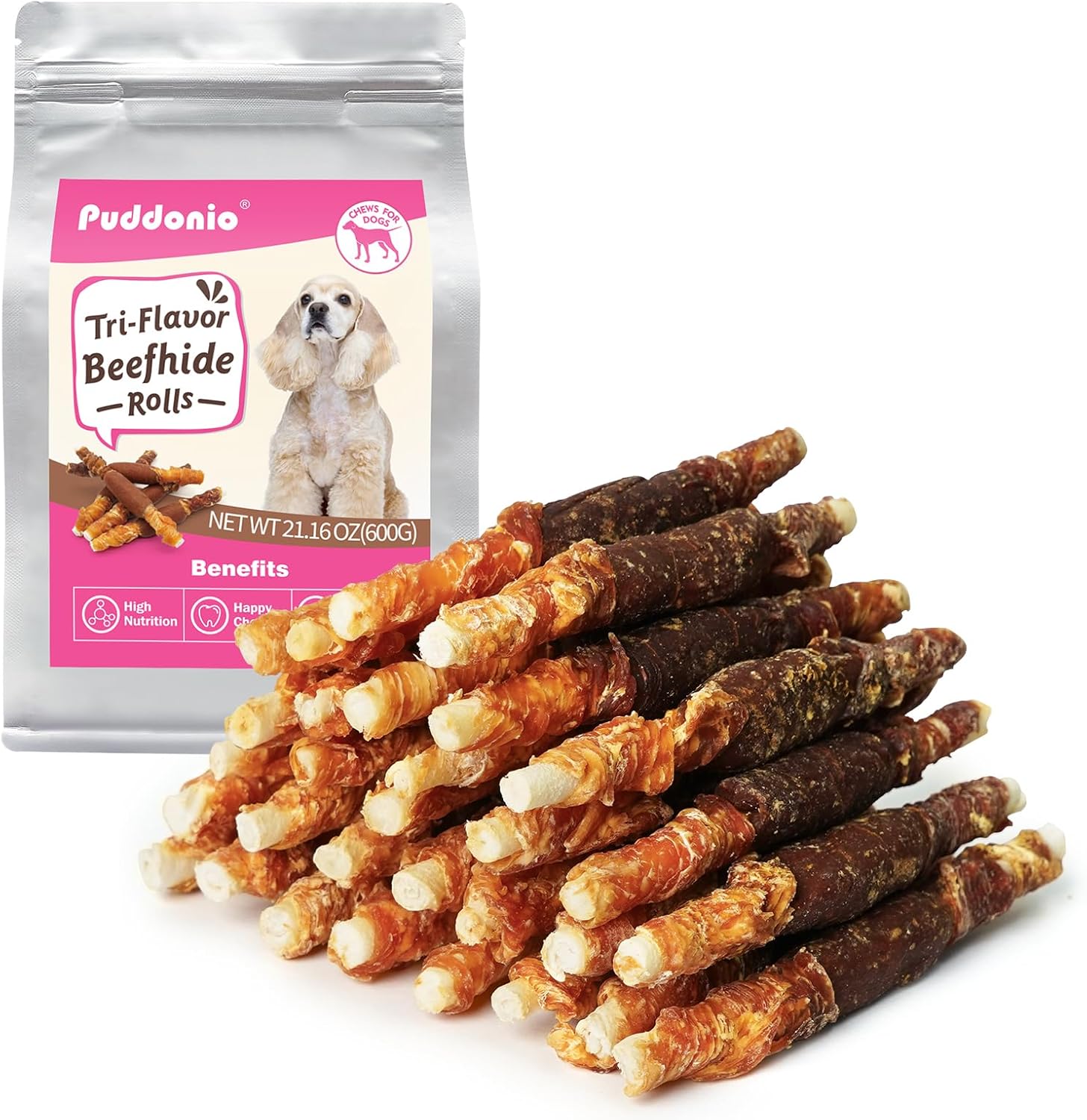 Dog-Treats,-Triple-Flavor-Rawhide-Sticks,-Chicken-Duck-2775