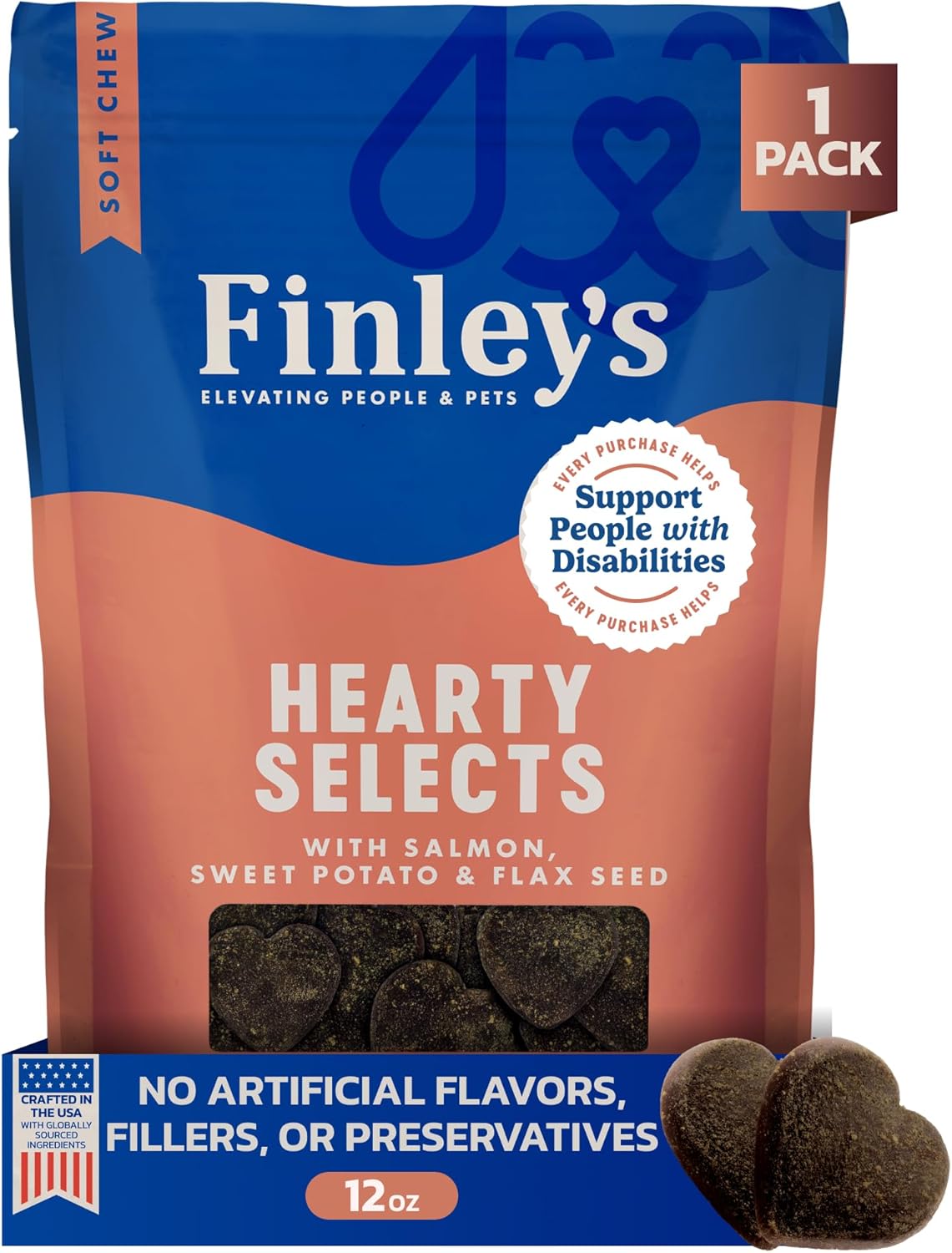Finley's-Salmon-Hearty-Bites,-Soft-&-Chewy-Treats-for-Dogs,-Nutrient-Sweet-978