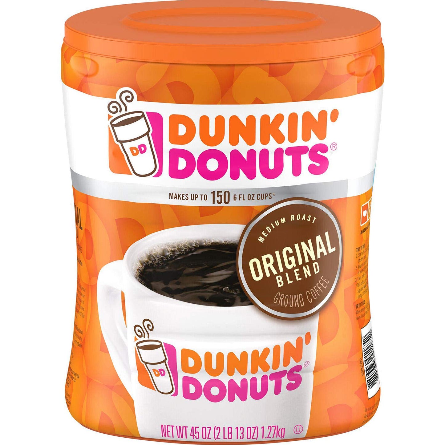 Dunkin'-Donuts-Café-molido-original,-45-onzas,-hace-hasta-150-tazas-62443