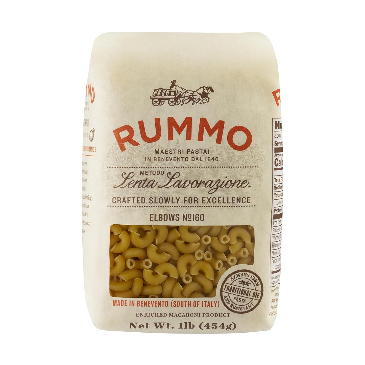 Rummo-Elbows-Pasta-N.160---Elbow-Macaroni-Pasta-Noodles,-Noodles,-1084