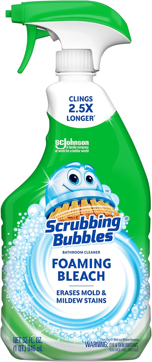 Scrubbing-Bubbles-Foaming-Bleach-Bathroom-and-Shower-Cleaner-Disinfectant-Spray,-Helps-Erase-Mold-&-Mildew,-2156