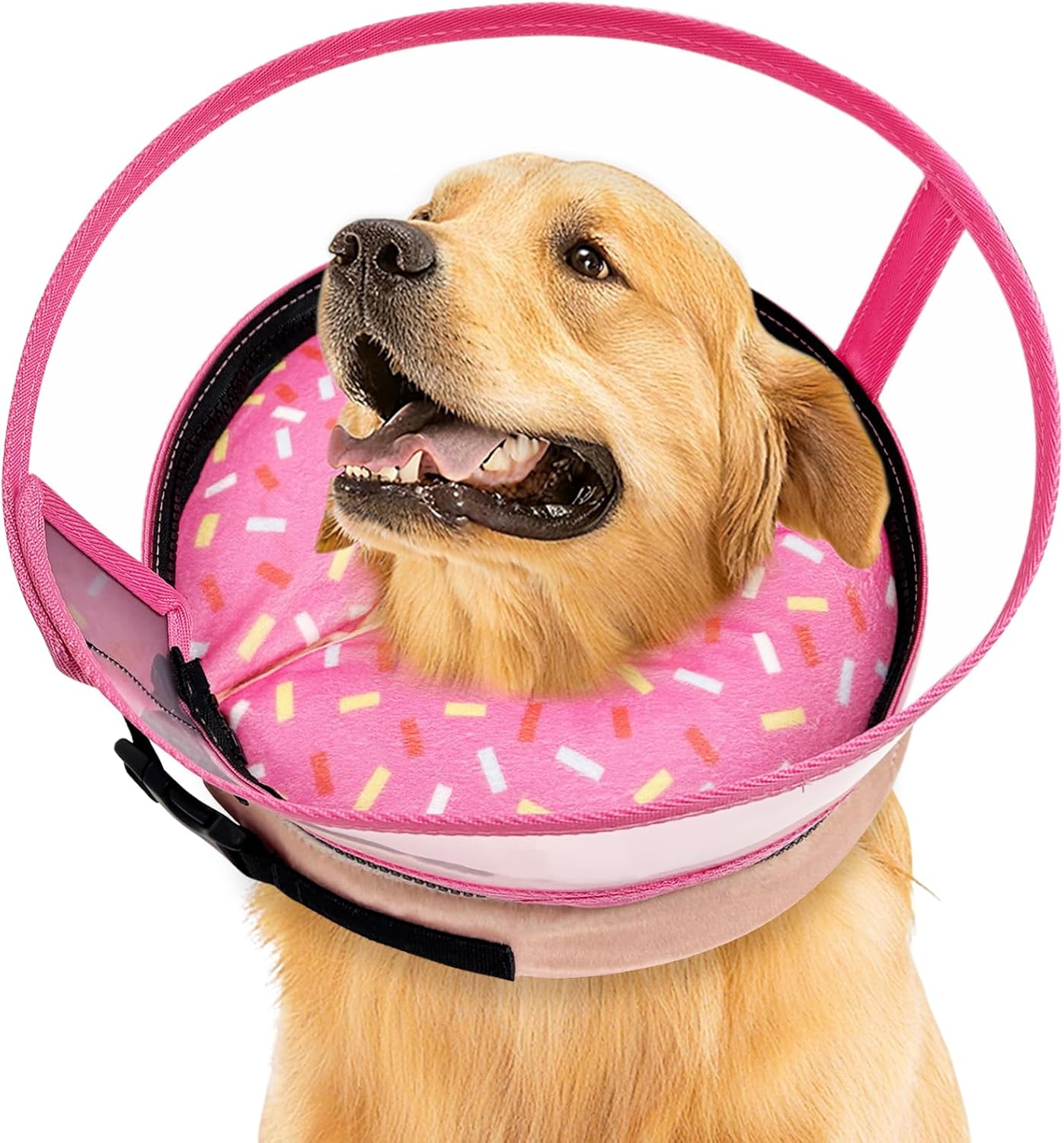 Inflatable-Dog-Cone-Collar-with-Anti-Licking-Clear-Shield,-for-Dogs-Cats-|-Adjustable-330