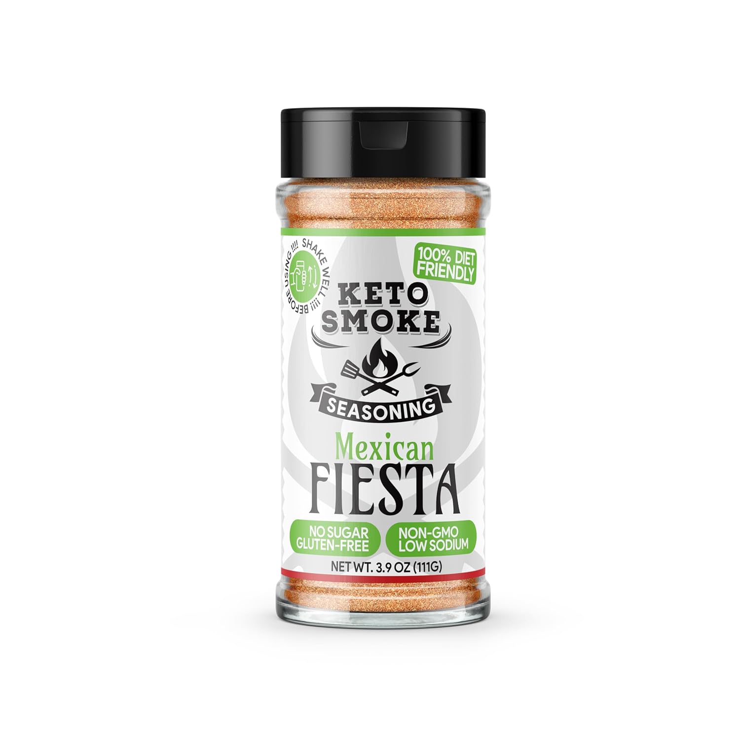 Keto-Smoke-Mexican-Fiesta-–-Condimento-picante-multiusos,-botella-de-onzas,-1265