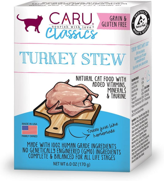 Caru---Turkey-Stew-For-Cats,-Natural-Cat-Food-With-Added-Vitamins,-Non-Gmo-211