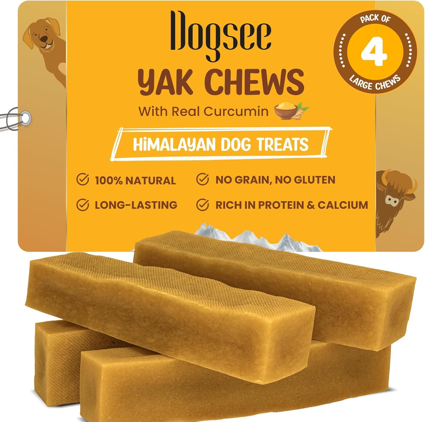 Dogsee-Yak-Cheese-Himalayan-Dog-Chews-with-Turmeric-1lb-(Large---Bars)-1331