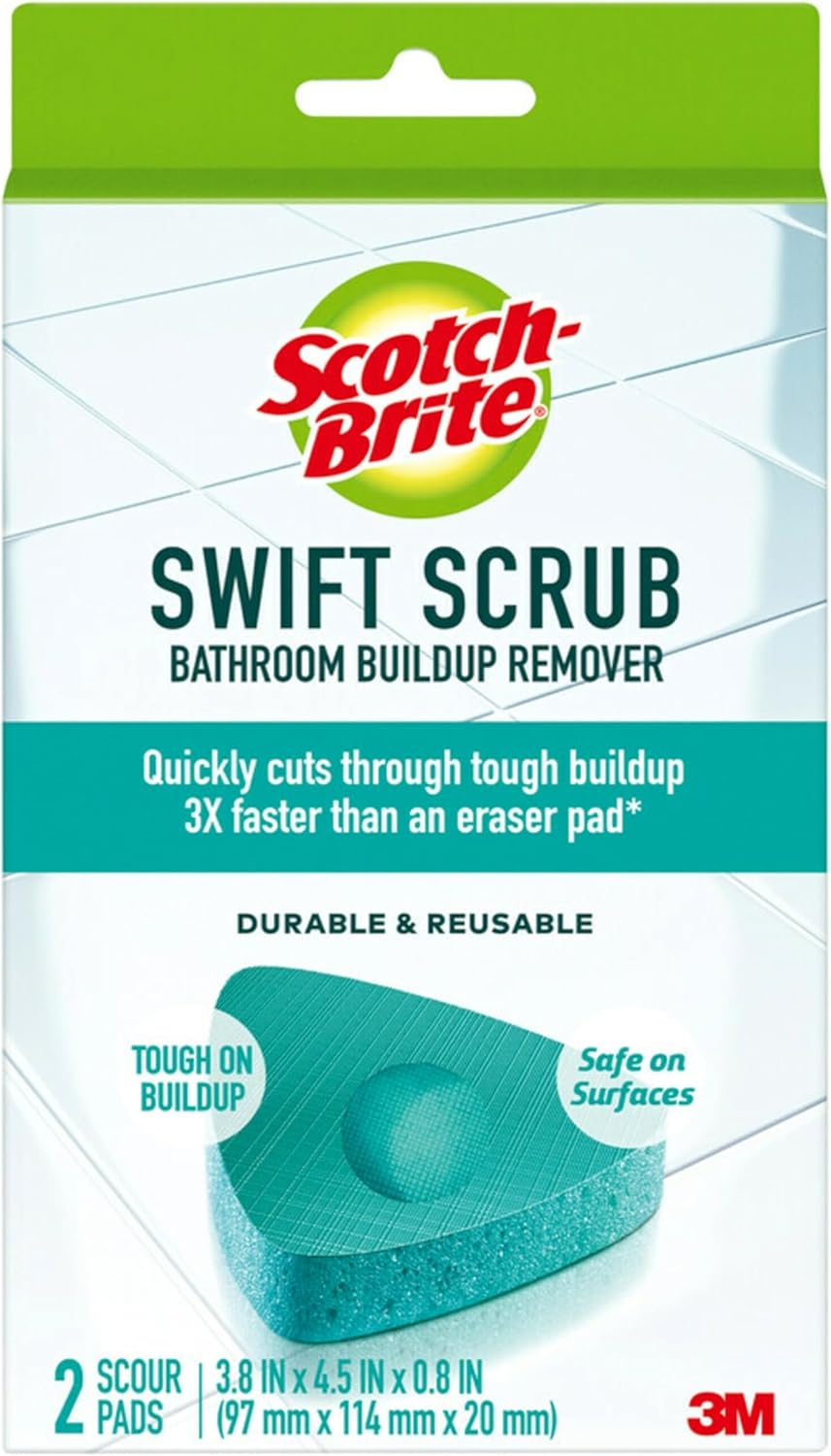 Scotch-Brite-Swift-Scrub-Bath-Cleaner-Scrubbers,-Soap-Scum-Remover-for-3995