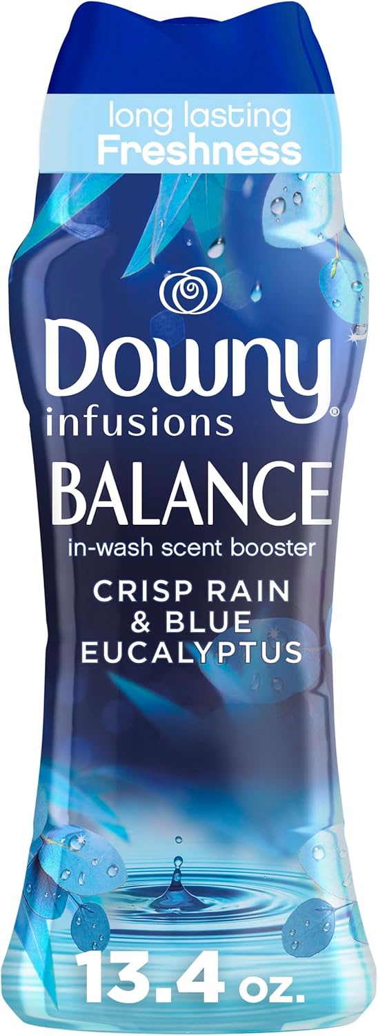 Downy-Infusions-In-Wash-Laundry-Scent-Booster-Beads,-BALANCE,-Crisp-Rain-and-Blue-314