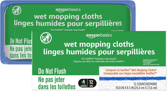 Amazon-Basics-Wet-Mopping-Cloth-Refills,-Multi-Surface-Floor-Cleaning,-Fresh-Scent,-Low-Streak,-Disposable,-24-2104