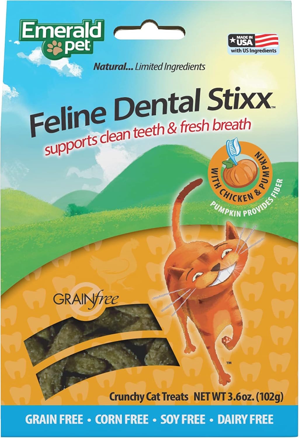 Emerald-Pet-Grain-Free-Chicken-Cat-Dental-Treats-–-Crunchy-Dental-Sticks-for-Cats-to-267