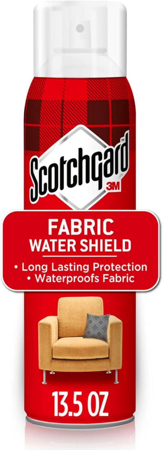 Scotchgard-Fabric-Water-Shield,-13.5-Ounces,-Repels-Water,-Ideal-for-Couches,-Pillows,-Furniture,-Shoes-and-2081