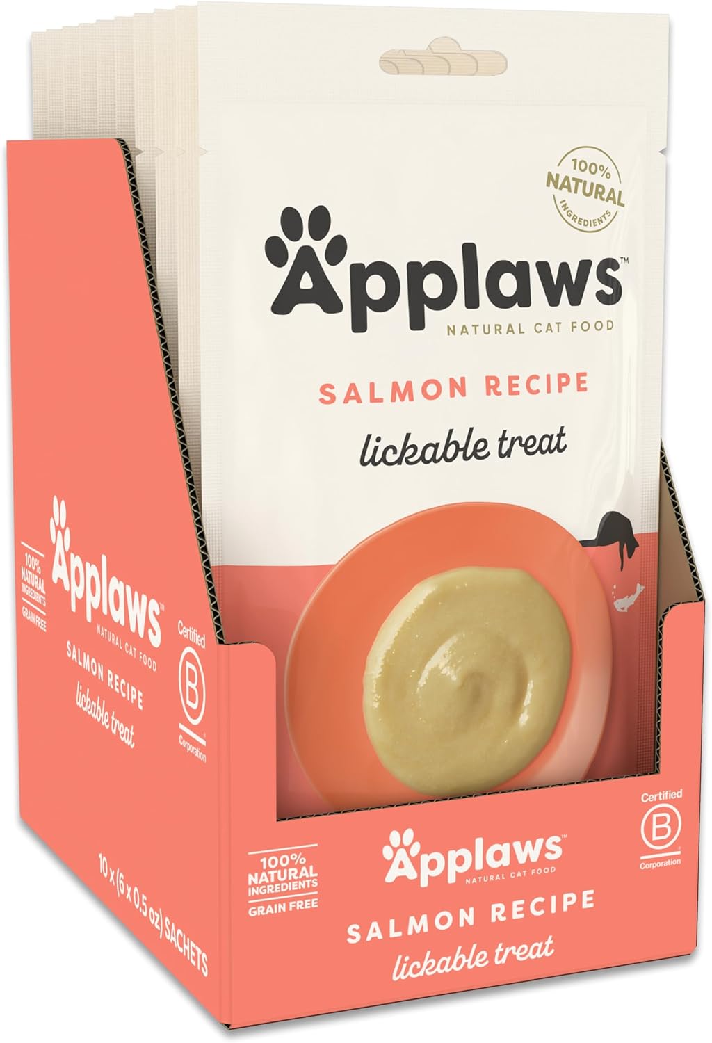 Applaws-Lickable-Cat-Treats,-Natural-Grain-Free-Purée,-Limited-Salmon-3