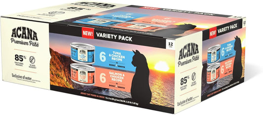 ACANA-Premium-Pate-Wet-Cat-Food-in-Bone-Broth-Variety-Pack:-Salmon-&-896