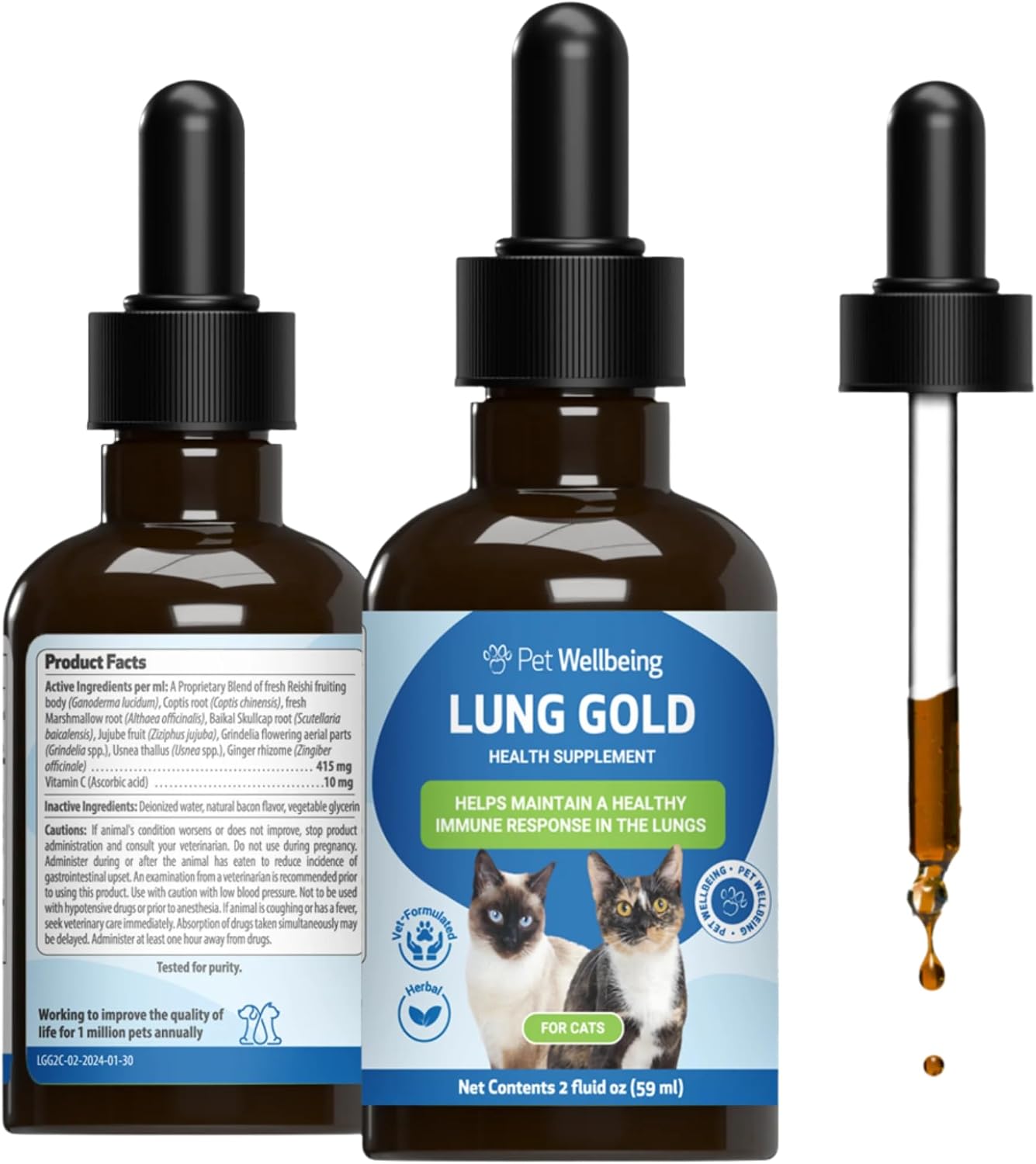 Pet-Wellbeing-Lung-Gold-for-Cats---Lung-Immune-Support,-Lower-Respiratory-Health,-943