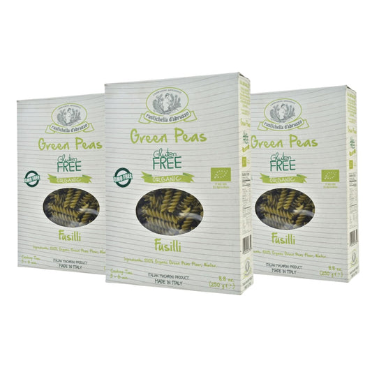 Rustichella-d'Abruzzo-Organic-Green-Pea-Fusilli-(Pack-of-940