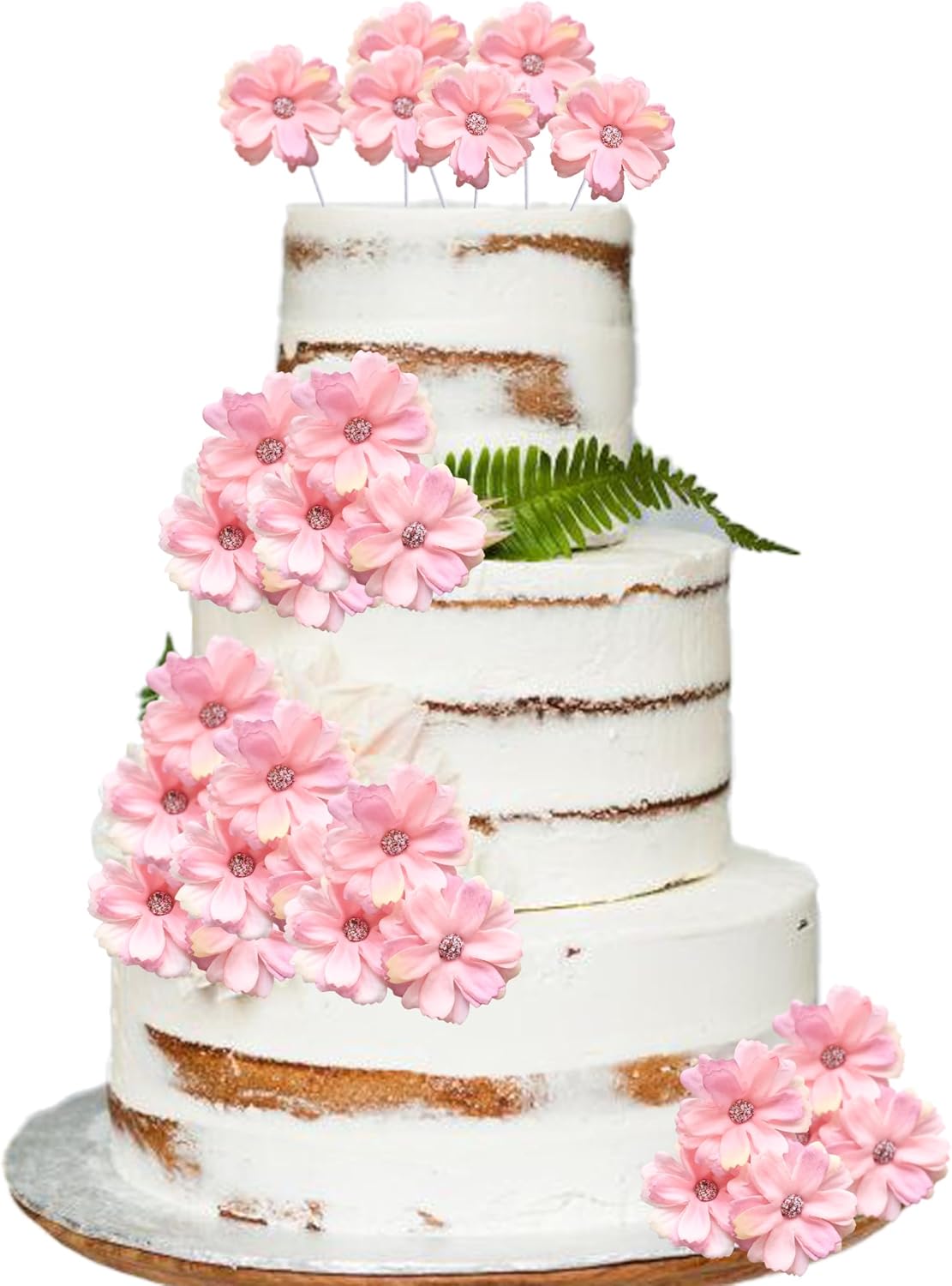 Ephlyn-24Pcs-Flower-Cupcake-Toppers-Flower-Cake-2390