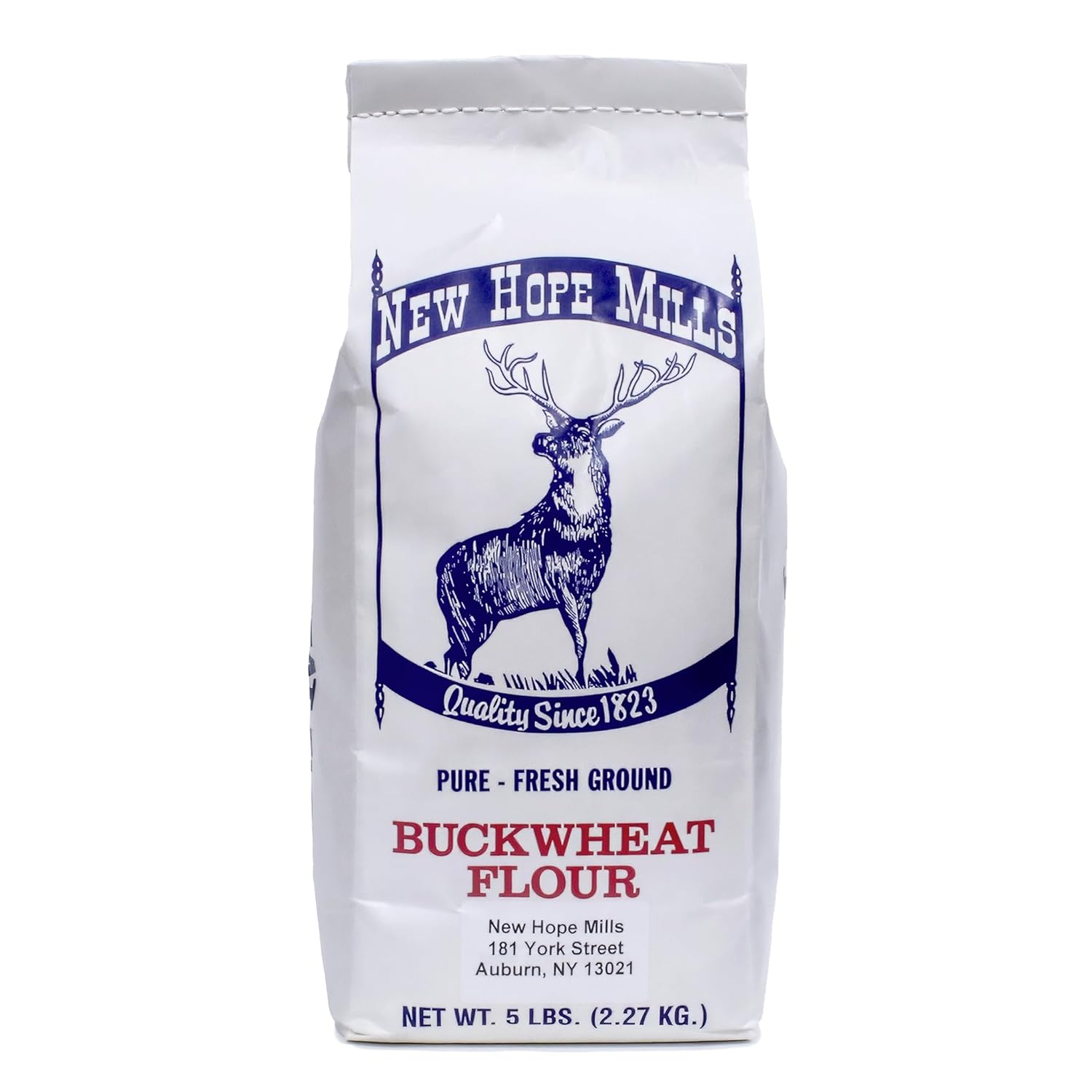 New-Hope-Mills-Whole-Buckwheat-Flour,-Pure-Fresh-Ground,-Non-GMO,-USA-Grown,-414