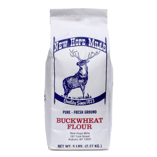 New-Hope-Mills-Whole-Buckwheat-Flour,-Pure-Fresh-Ground,-Non-GMO,-USA-Grown,-414