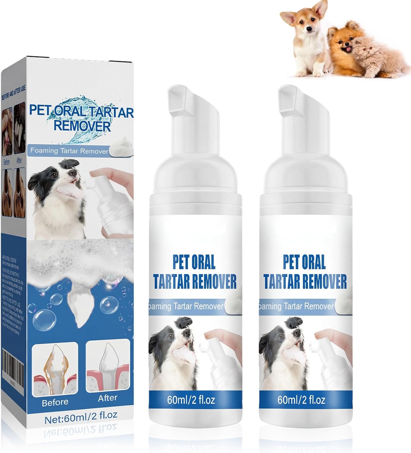 2Pcs-Pet-Dental-Tartar-Remover,Oral-Spray-for-Dogs-Teeth-Cleaning,Pet-Dental-Foaming-Care-1413