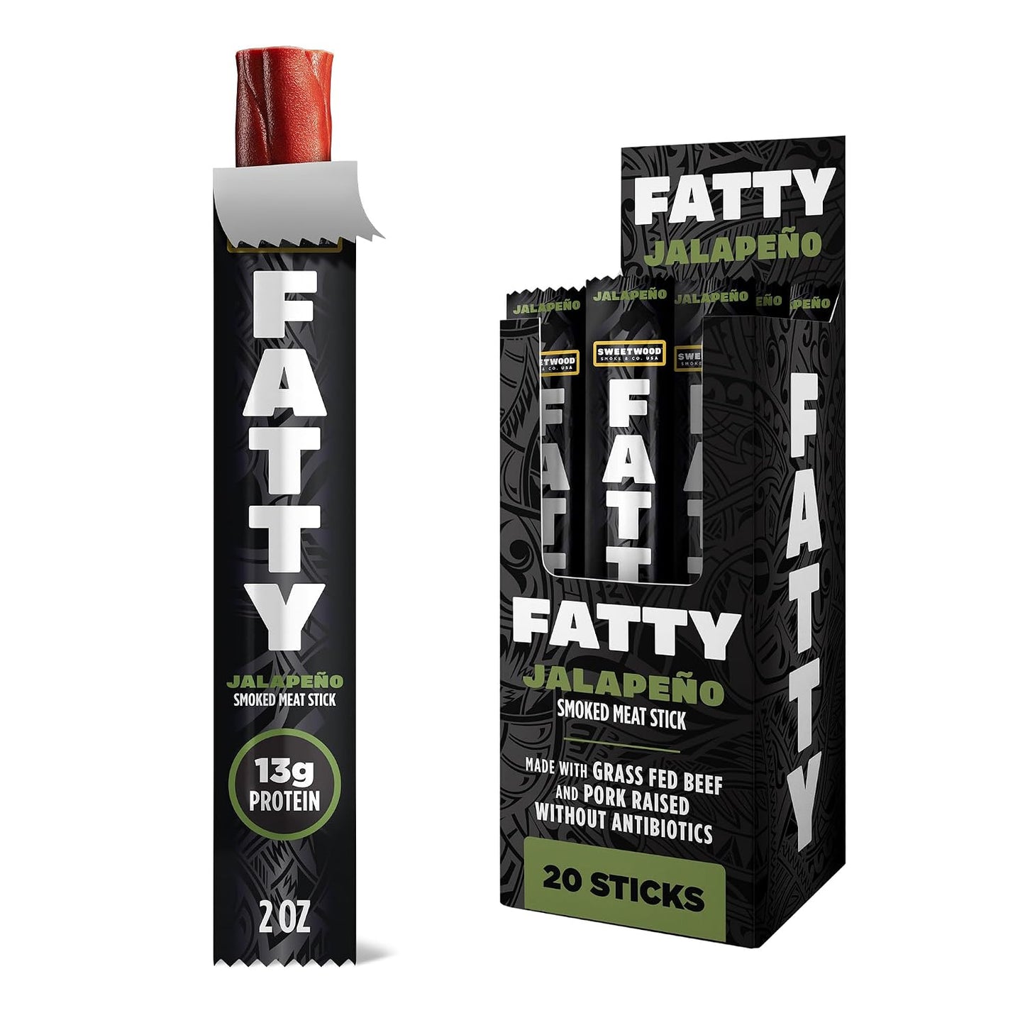 FATTY-Meat-Jerky-Sticks,-Jalapeno,-2-oz.-(20-pk)---------788