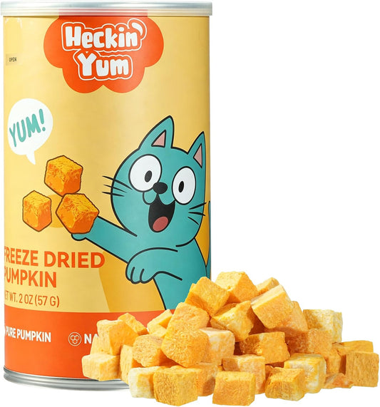 Freeze-Dried-Pumpkin-Cat-Treats-Single-Ingredient-Food-Topper-2-oz-|-Single-637