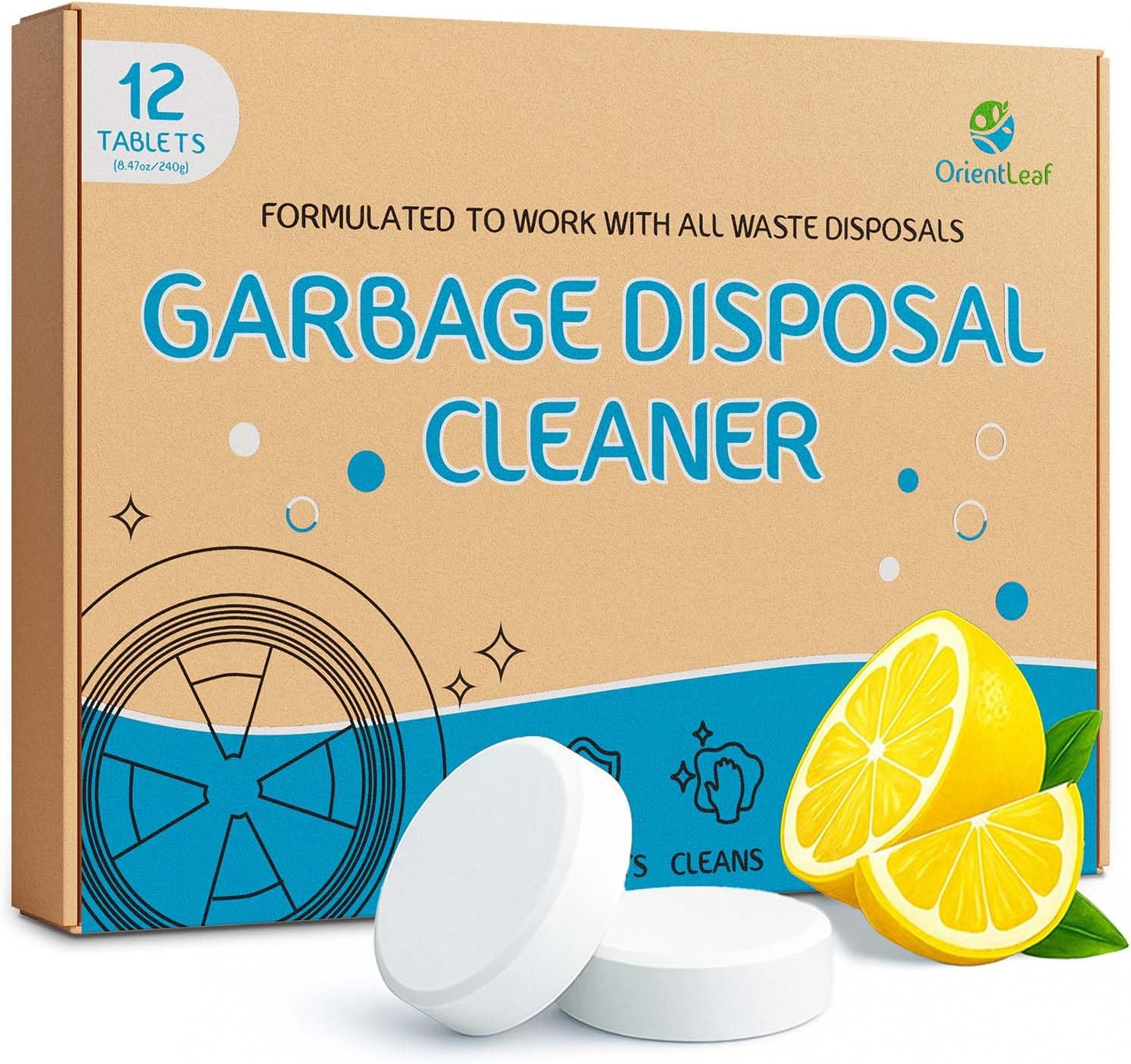 ORIENTLEAF-Garbage-Disposal-Cleaner-and-Deodorizer-Tablets-20g-1-Year-Supply-Sink-Cleaner,-Prevents-Odors,-826