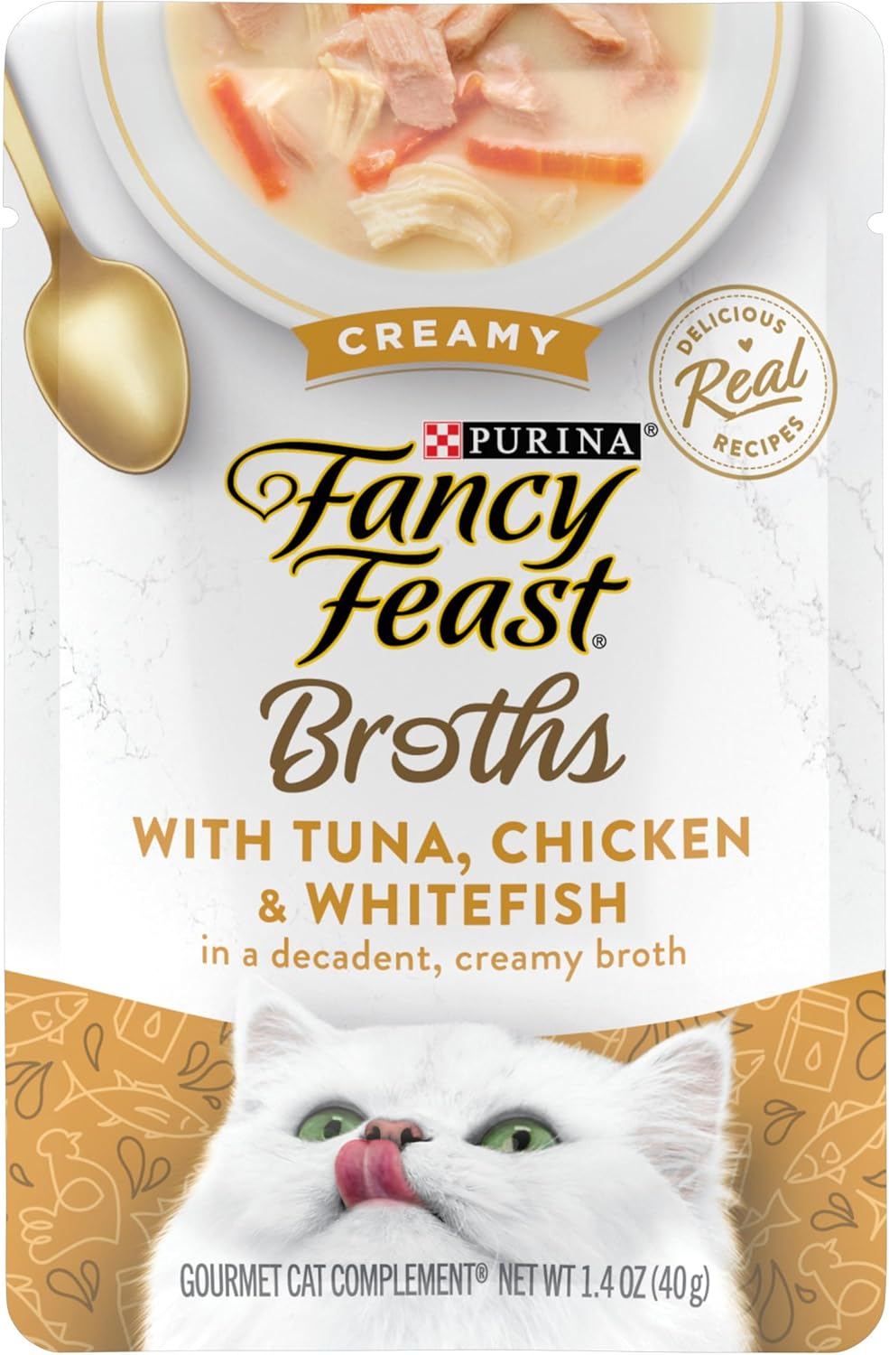 Purina-Fancy-Feast-Lickable-Wet-Cat-Food-Broth-Topper,-Creamy-With-Chicken,-Whitefish-(Pack1297