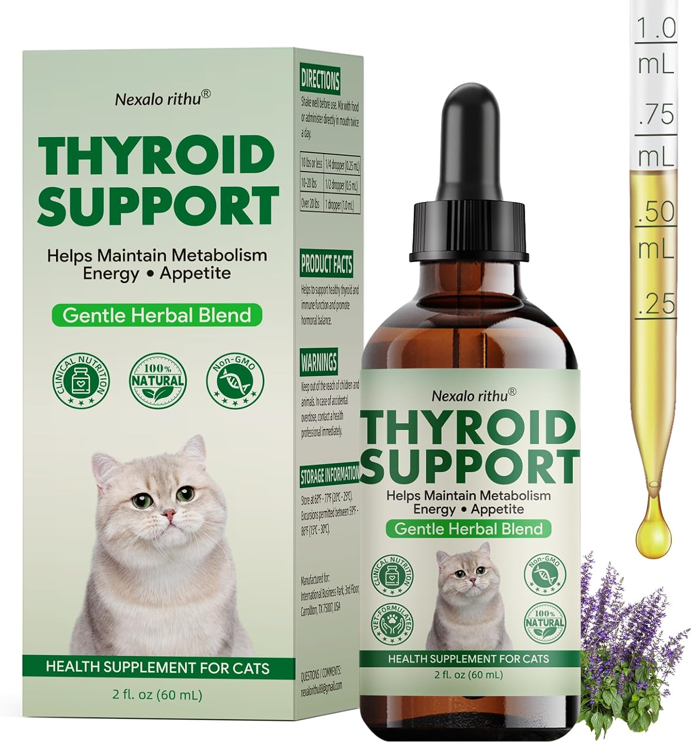 Thyroid-Support-for-Cats---Effective-Appetite-Stimulant-and-Weight-Gainer,Helps-Balance-Metabolism-1034