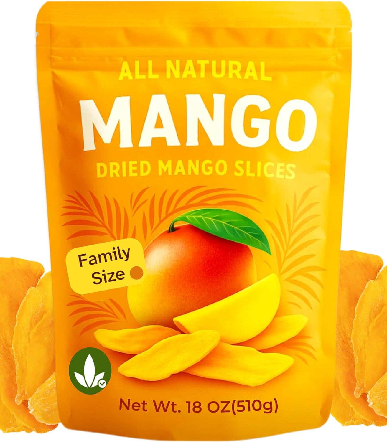 Dried-Mango-18oz-(1.13lb)---Delicious-Texture-Soft-Mango-Slices-|--Natural-Fruit-Snack,-for-355