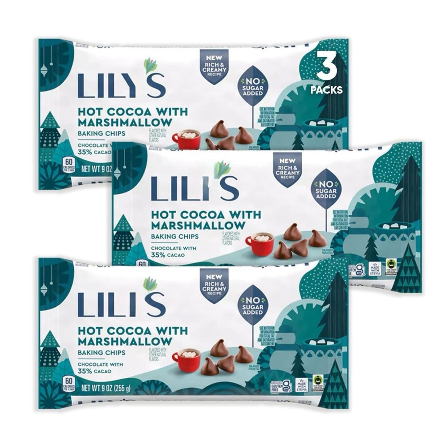 Hot-Cocoa-with-Marshmallow-Flavor-Baking-Chips-3-packs---No-Sugar,-Carb,-&-1420