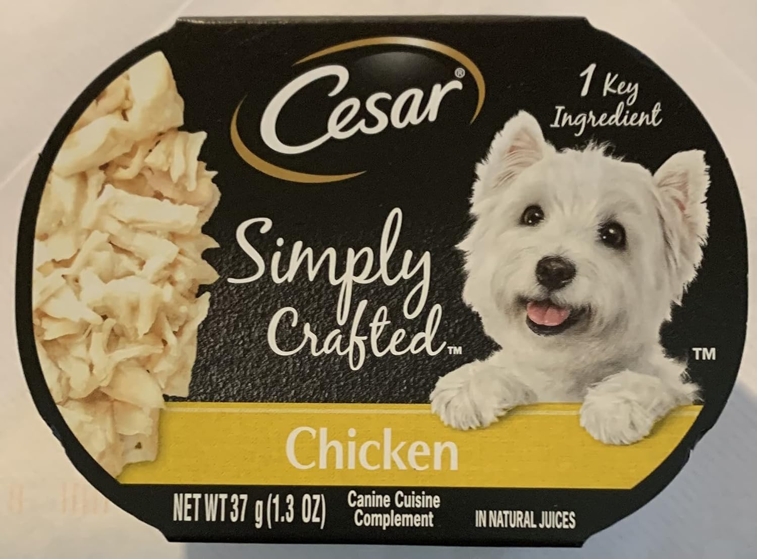 Cesar-Wet-Dog-Food-Simply-Crafted-Adult-Wet-Dog-Food-Cuisine-Complement,-Chicken,-1079