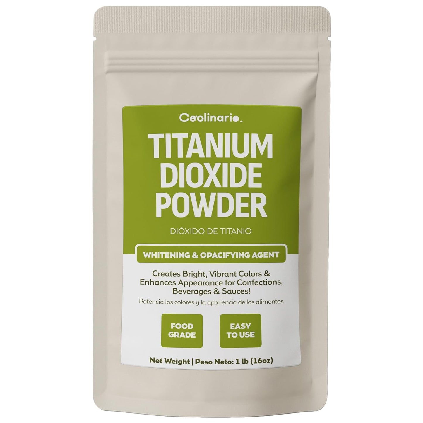 Coolinario-Titanium-Dioxide-Powder-(1-LB)-Food-Grade-Whitening-&-Opacifying-Agent-Confections,-&-1662