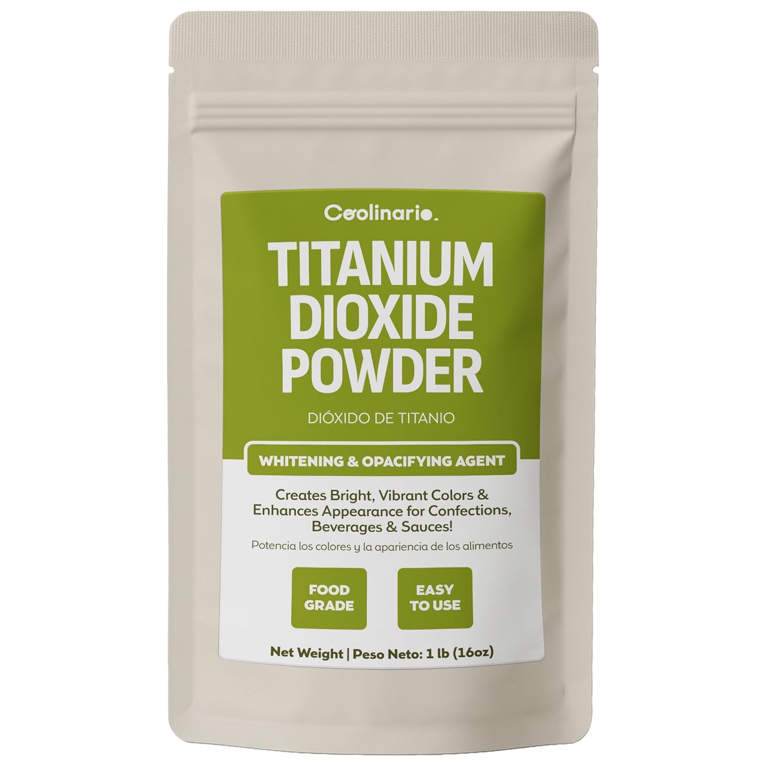 Coolinario-Titanium-Dioxide-Powder-(1-LB)-Food-Grade-Whitening-&-Opacifying-Agent-Confections,-&-1662