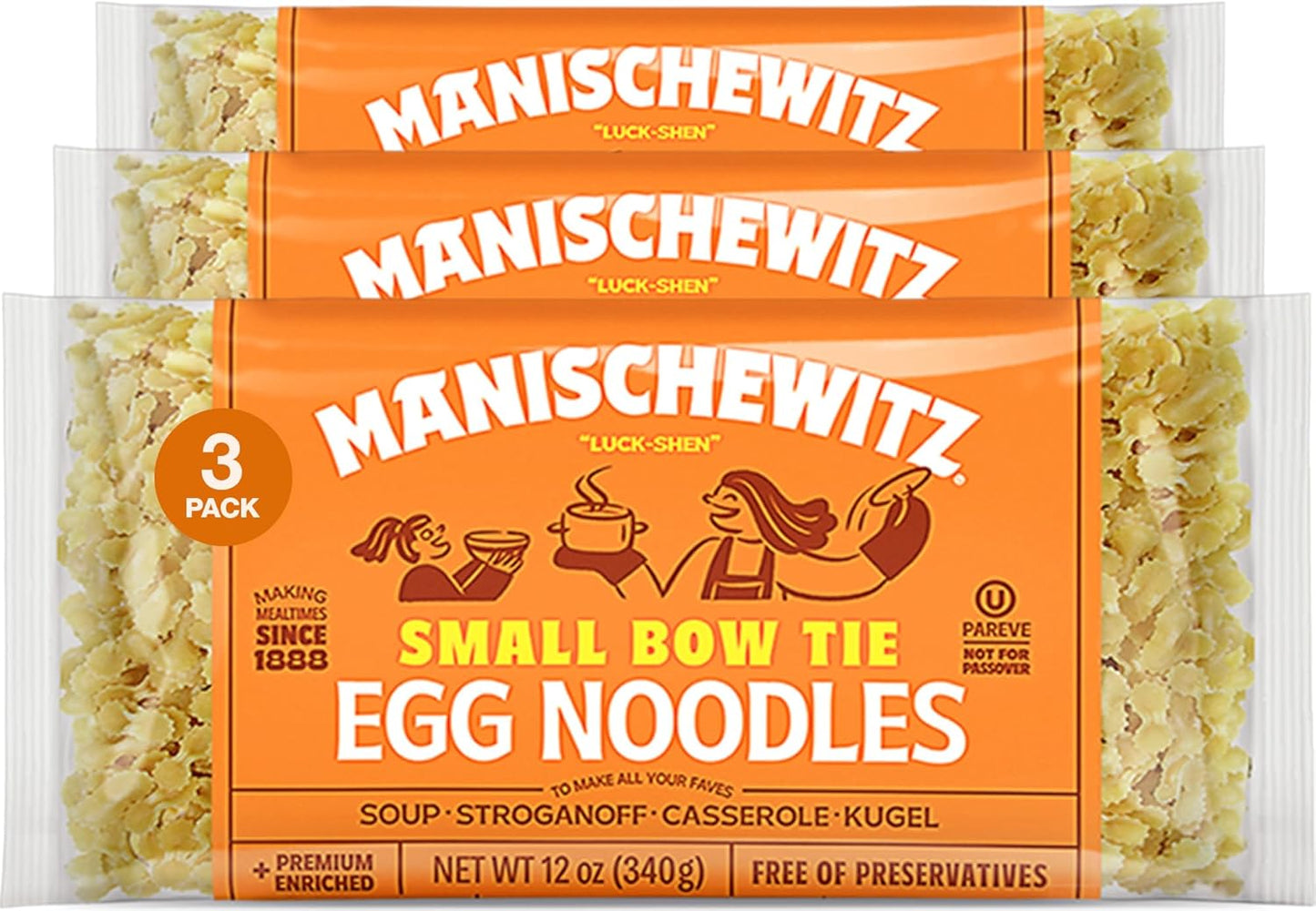 Manischewitz-Small-Farfalle-Pasta-|-Small-Bow-Tie-Egg-12oz-632