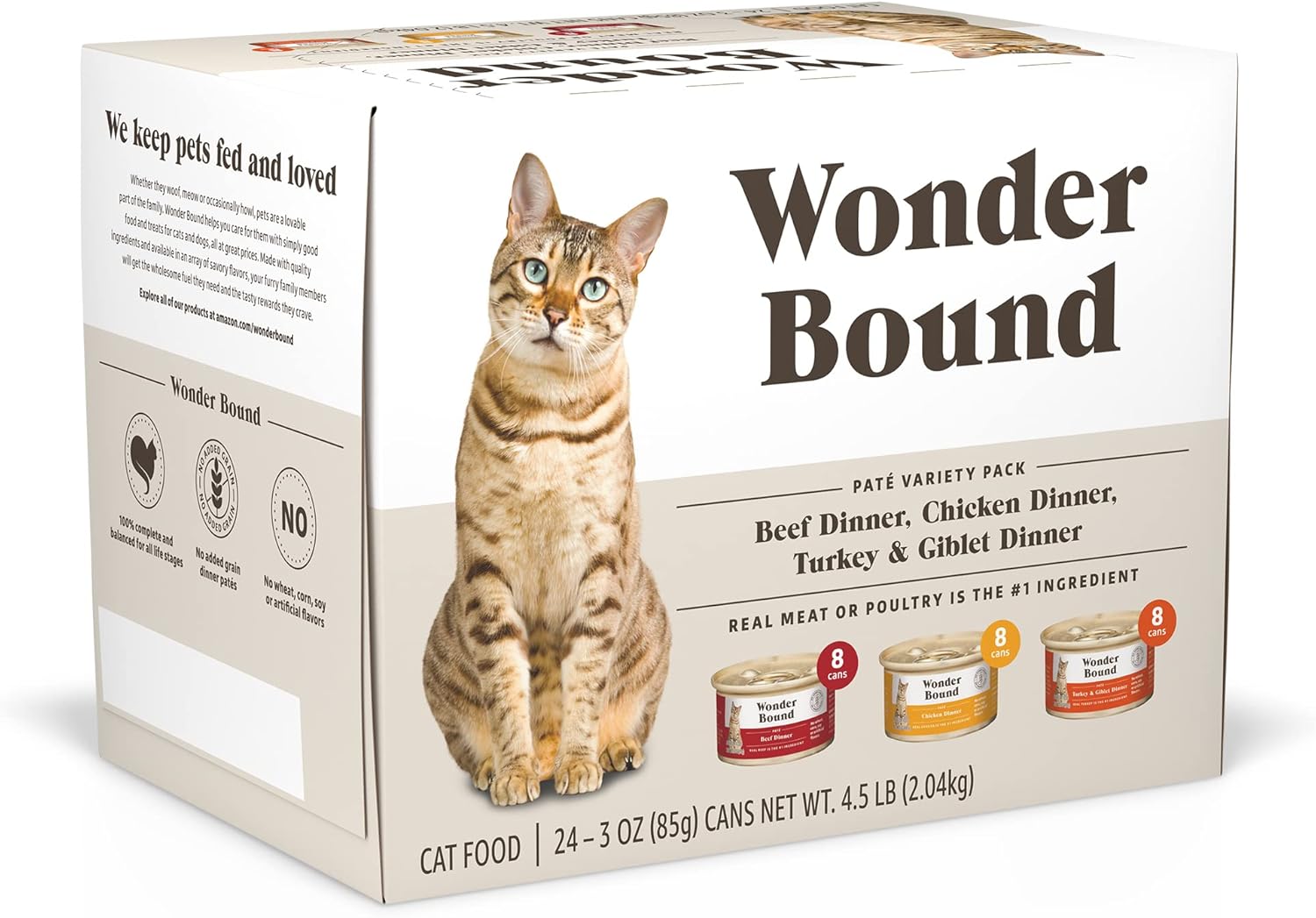 Amazon-Brand---Wonder-Bound-Wet-Cat-Food,-Pate,-No-Added-Variety-(Beef/Chicken/Turkey-Giblet),1800